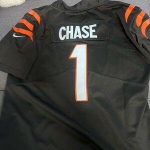 NFL Broncos #1 JaMarr Chase Youth Jersey.